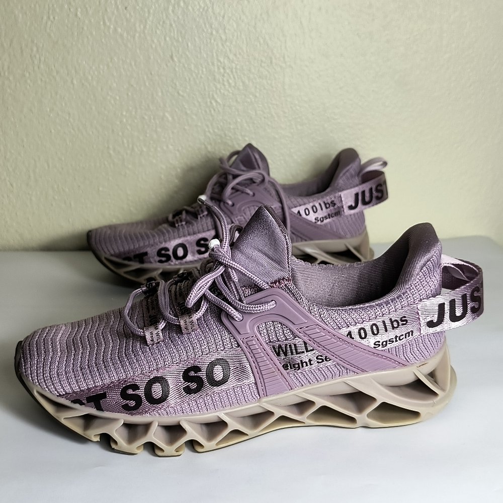 Just So So Light Purple Sneakers Women's Size 10.5M/41 Non-Slip